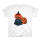 雑コラうちの子グッズのハロウィン犬🐶4 スタンダードTシャツ