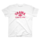 ギャラン浦和のURAWA KINGS OF ASIA カレッジロゴ RD apparel スタンダードTシャツ