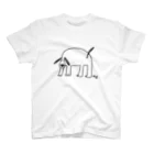 アニマルデザインのdog スタンダードTシャツ