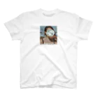 POSITIVE ROLE MODELのShelfish | black letter Regular Fit T-Shirt