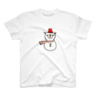 kikoのAlpaca's snowman スタンダードTシャツ