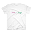 grayish black houseのLove to Laugh Regular Fit T-Shirt