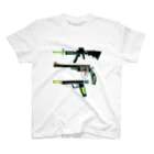 lukanose-kidsのセット拳銃  スタンダードTシャツ