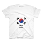 国旗ショップの大韓民国国旗 スタンダードTシャツ