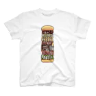 daddy-s_junkfoodsのTOWER BURGER Regular Fit T-Shirt