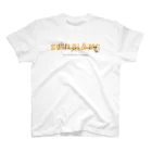 SOULBLAMEのSCRIPT RABBIT SB IN WHITE スタンダードTシャツ