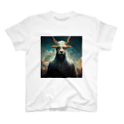 temple t-shirtshopのヤギの神様 Regular Fit T-Shirt