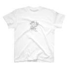 SASAMIの不思議な猫 Regular Fit T-Shirt