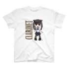 STUDIO39sのブラスシリーズ#02　クラリネット スタンダードTシャツ