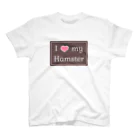 ハムスター愛好家 | Hamster LoverのI love my hamster スタンダードTシャツ