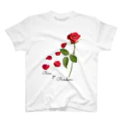 くいなの母の薔薇がバラバラ…(バラゾウムシつき) スタンダードTシャツ