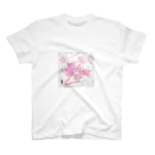 Color Brush-Art / カラーブラッシュアートのsakura_03 スタンダードTシャツ