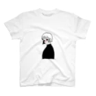 kadoの赤いメガネの女の子 Regular Fit T-Shirt