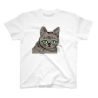 toru_utsunomiyaの猫の眼差し スタンダードTシャツ