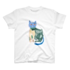futaba_npoの佇むネコ Regular Fit T-Shirt