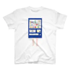 dougaseiseitokoroの足の生えた自動販売機 スタンダードTシャツ