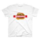 daddy-s_junkfoodsのDENGEROUS BURGER スタンダードTシャツ