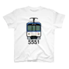 Reel-to-Reelりーるとぅりーるの阪神電車5550系 スタンダードTシャツ