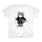 CAT'EM キャッテム　スニーカーを履いた猫のブランドのBASKE CAT 'Shadow'　スニーカーを履いた猫のブランド Regular Fit T-Shirt