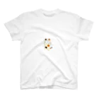 うんちぷりぷり犬/Piaの(うんち)ぷりぷり犬/猫の着ぐるみのグッズ スタンダードTシャツ