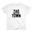 JIMOTOE Wear Local Japanの蔵王町 ZAO TOWN スタンダードTシャツ