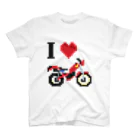 ackey_TRIALのI♡ツインショックトライアル（50cc） スタンダードTシャツ