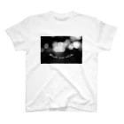 FILM CANERA FANのモノクロの玉ボケ スタンダードTシャツ