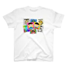 こどもだってつらいよショップのこどもだってつらいよ「大人気ギョーテンマンシール」 スタンダードTシャツ