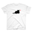 lag_to_ligの短足黒猫さん スタンダードTシャツ