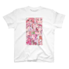 PONKO_の PINK スタンダードTシャツ