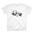 chippokeの双子パンダ Regular Fit T-Shirt