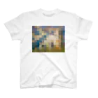 AtelierMのスクエアグラフィック Regular Fit T-Shirt
