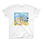 YOKO KOBAYASHIのニャンズ旅行記(Okinawa) スタンダードTシャツ