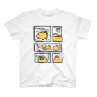 うぱの漫画風ぴよ スタンダードTシャツ