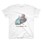 矢高あおいの【Prairie dog lover×Art】草原の少女たち Regular Fit T-Shirt