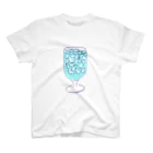 NIKORASU GOの夏Tシャツデザイン「おひや（文字なし）」 スタンダードTシャツ