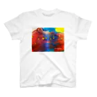 【全盲の絵描き】オバケのタムタムの星空 Regular Fit T-Shirt