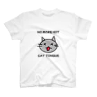 zukichikiの猫舌のネコ スタンダードTシャツ