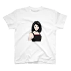 TOKU_YUKIMURAの微笑の美少女 Regular Fit T-Shirt