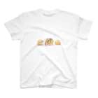 こんこるのシュークリームうさぎ スタンダードTシャツ