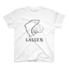 CONTE. suzuri店のT37-Lassen-BL Regular Fit T-Shirt