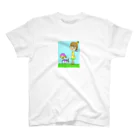 ぎゃめしょっぷのおんなのこといっぬ スタンダードTシャツ