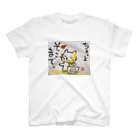 KIYOKA88WONDERLANDのちょっとそこまでねこちゃん スタンダードTシャツ