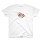 ha-na_hoikushiのゆるゆる深海魚　〜チョウチンアンコウ〜 スタンダードTシャツ