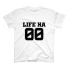 急行天北KV支線のミノル君風「LIFE HA 00」Tシャツ スタンダードTシャツ