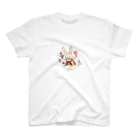 ヒモロ樹工房の福うさぎちゃん Regular Fit T-Shirt