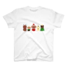 ちょこまる［choco's charm］のハッピークリスマスレンジャー スタンダードTシャツ
