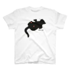 あふぐろ屋の気まま黒猫（両面） Regular Fit T-Shirt