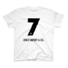 JENCO IMPORT & CO.のJENCO IMPORT & CO. LUCKY No.7 スタンダードTシャツ