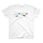 ペンギンパカリの四季（ペンギン遊泳） スタンダードTシャツ